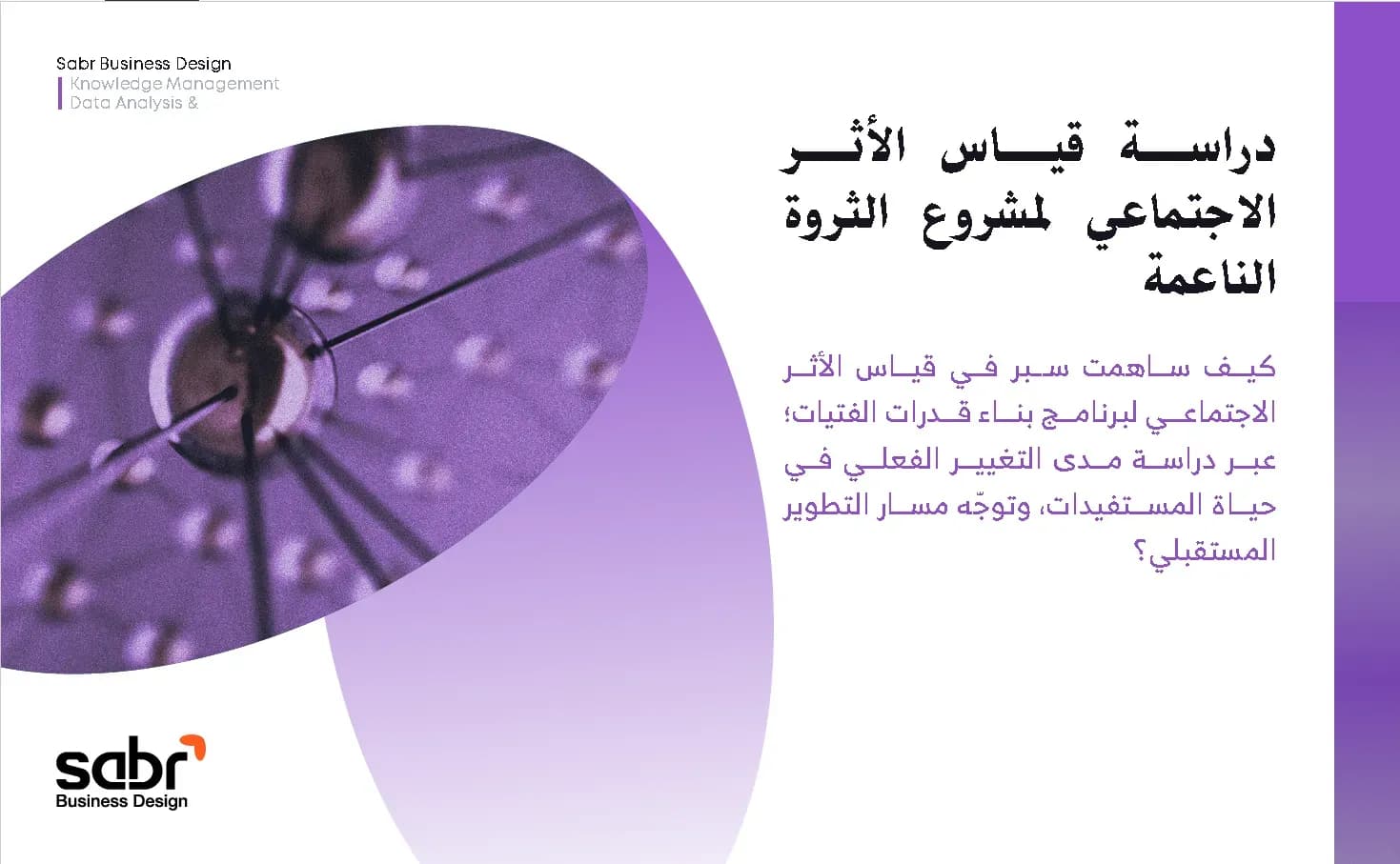 دراسة قياس الأثر الاجتماعي لمشروع الثروة الناعمة